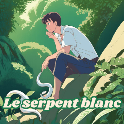 Contes de Grimm - Le serpent Blanc cover