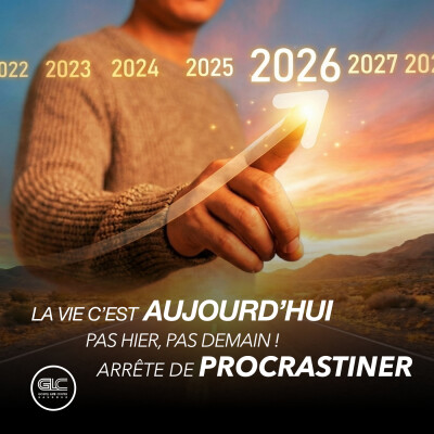La vie c'est AUJOURD'HUI, pas hier, pas demain, arrête de PROCRASTINER | Giuseppe Carrozzo cover