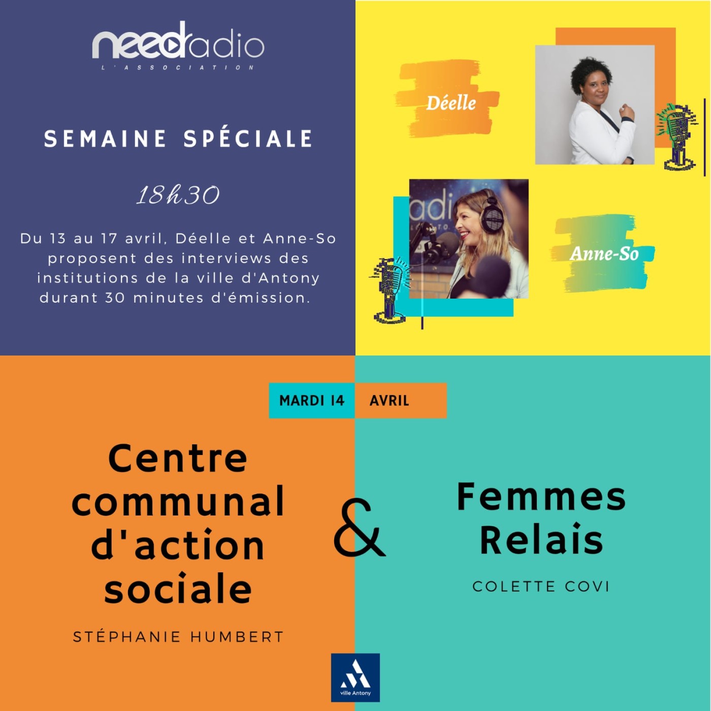 #NRVDLP spéciale confinement - Les Femmes Relais et le CCAS (14/04/20)