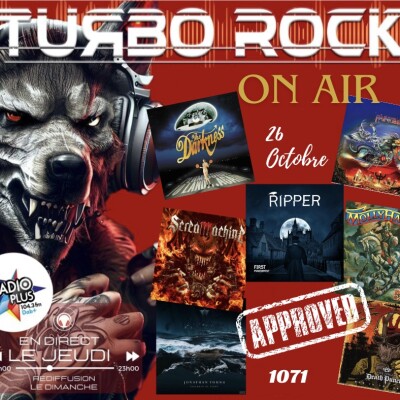 TURBO ROCK#1071 Le 26 OCTOBRE 2023 RIPPER Gilles Jean Claude cover