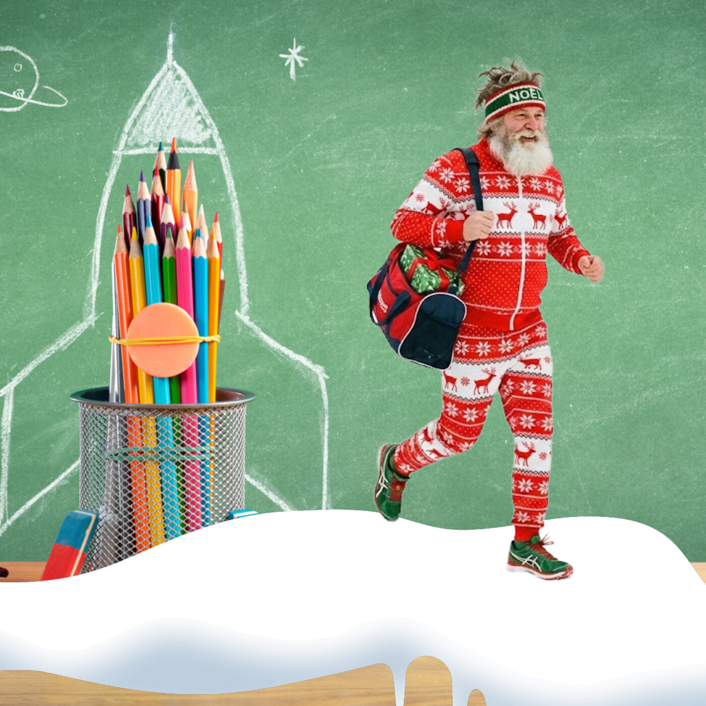 Le "Dis-course" du Père Noël | Les coulisses rigolotes des préparatifs du grand soir de noël