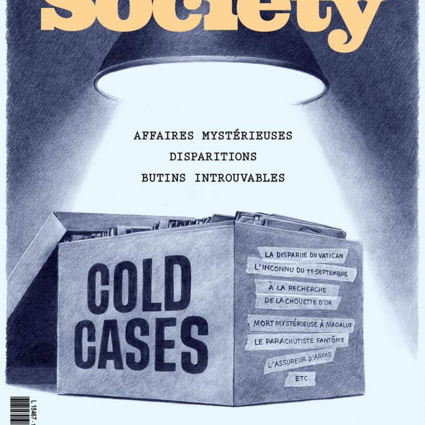 Pourquoi les Cold Cases nous fascinent tant ? ITW de Thomas Pitrel pour le numéro spécial de Society. Un certain goût pour le noir #169 episode artwork