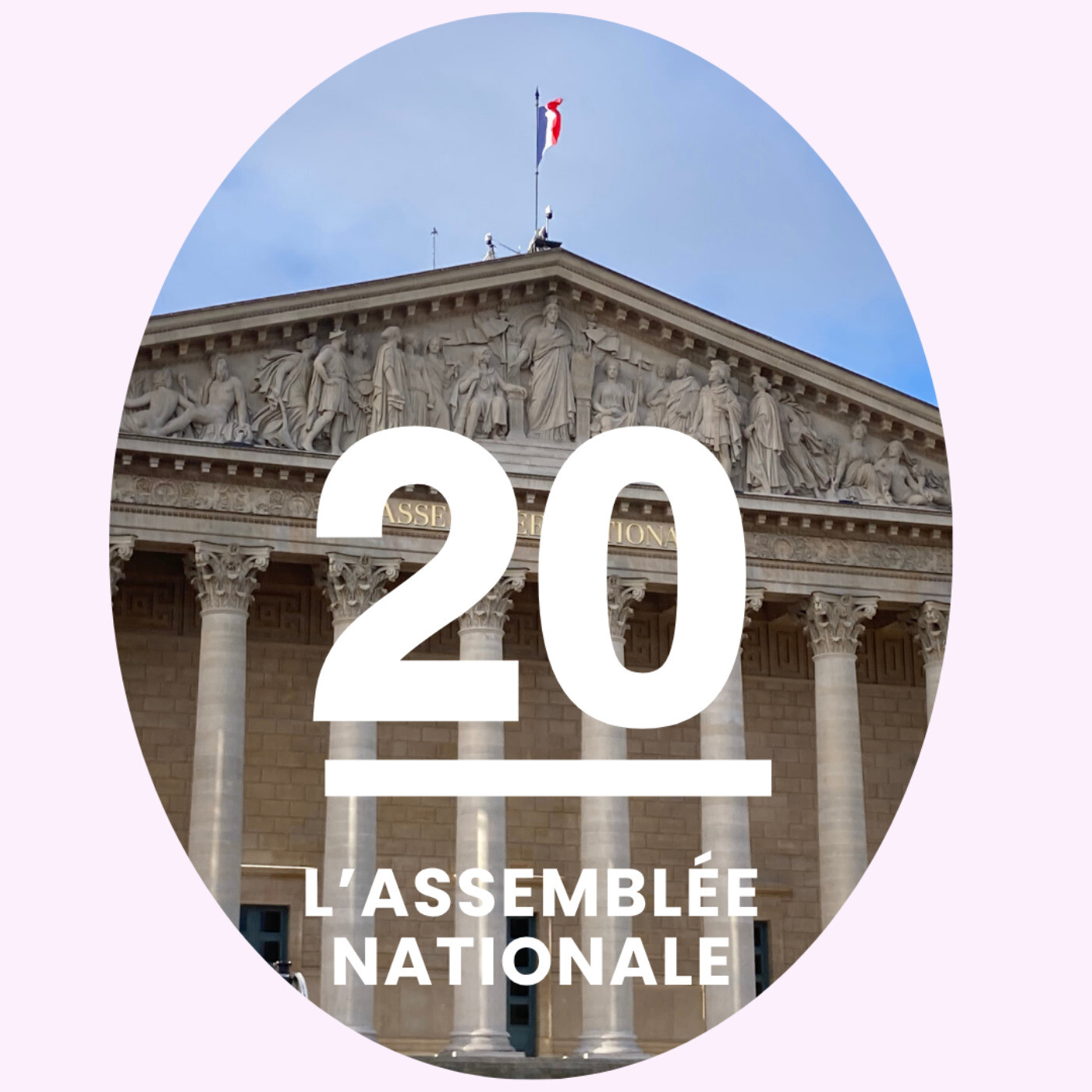 20- L'Assemblée Nationale: l'ancien palais de la fille de Louis XIV devenu lieu de pouvoir mais également d'art episode artwork