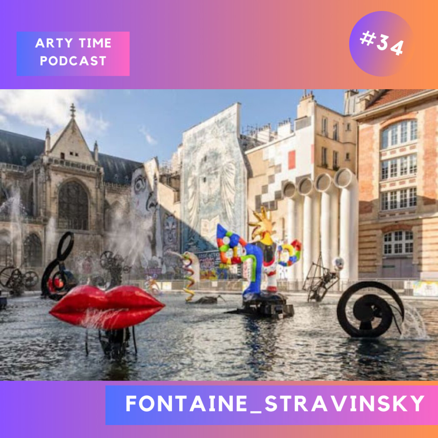 Arty Time : je visite les musées et je fais des résumés humoristiques et j\'interviewe des comédien.ne !
