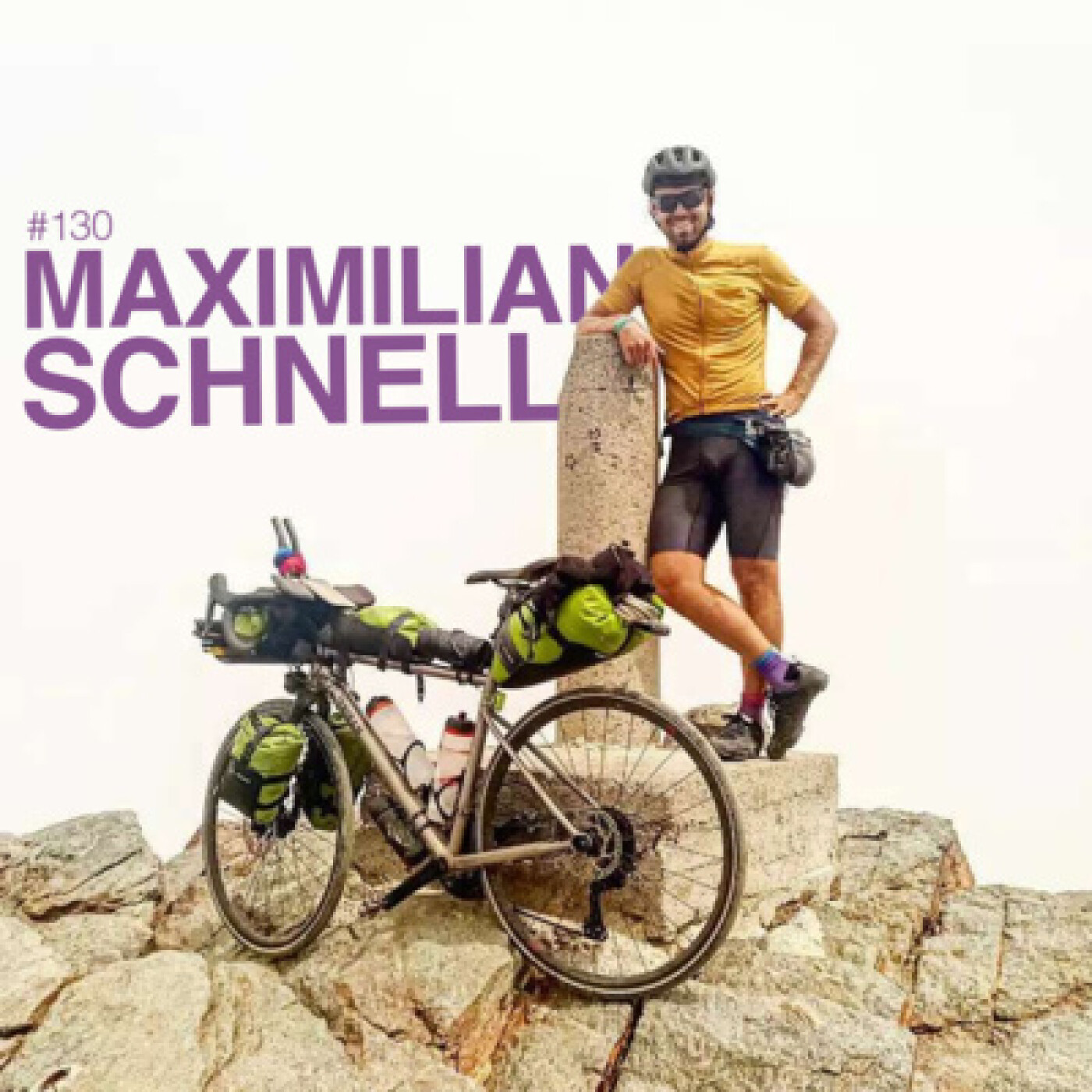 Episode 130 - Maximilian Schnell - 20 000KM pour enchainer Giro Tour & Vuelta en Bikepacking episode artwork