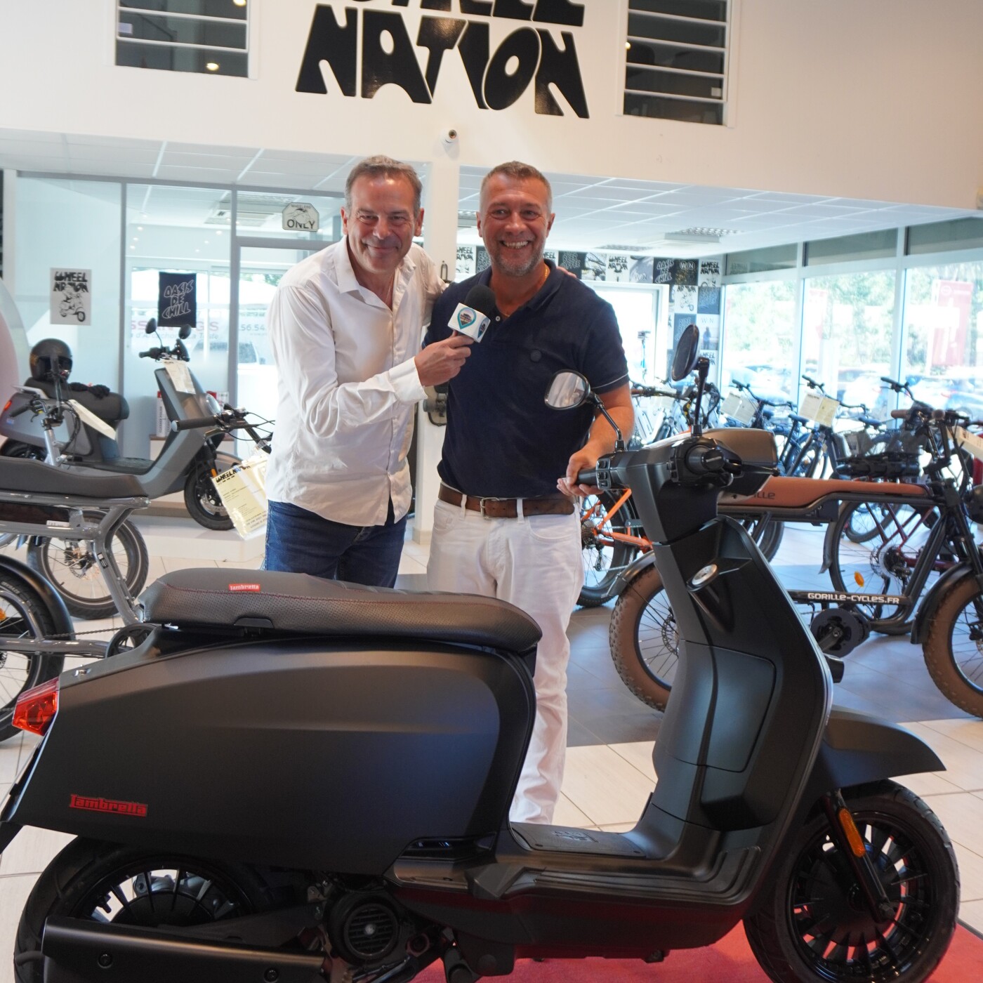 Cyril Piron, le directeur de WHEEL NATION nous présente les scooters Italiens Lambretta qui vous parmettront d'avoir la Dolce Vita episode artwork