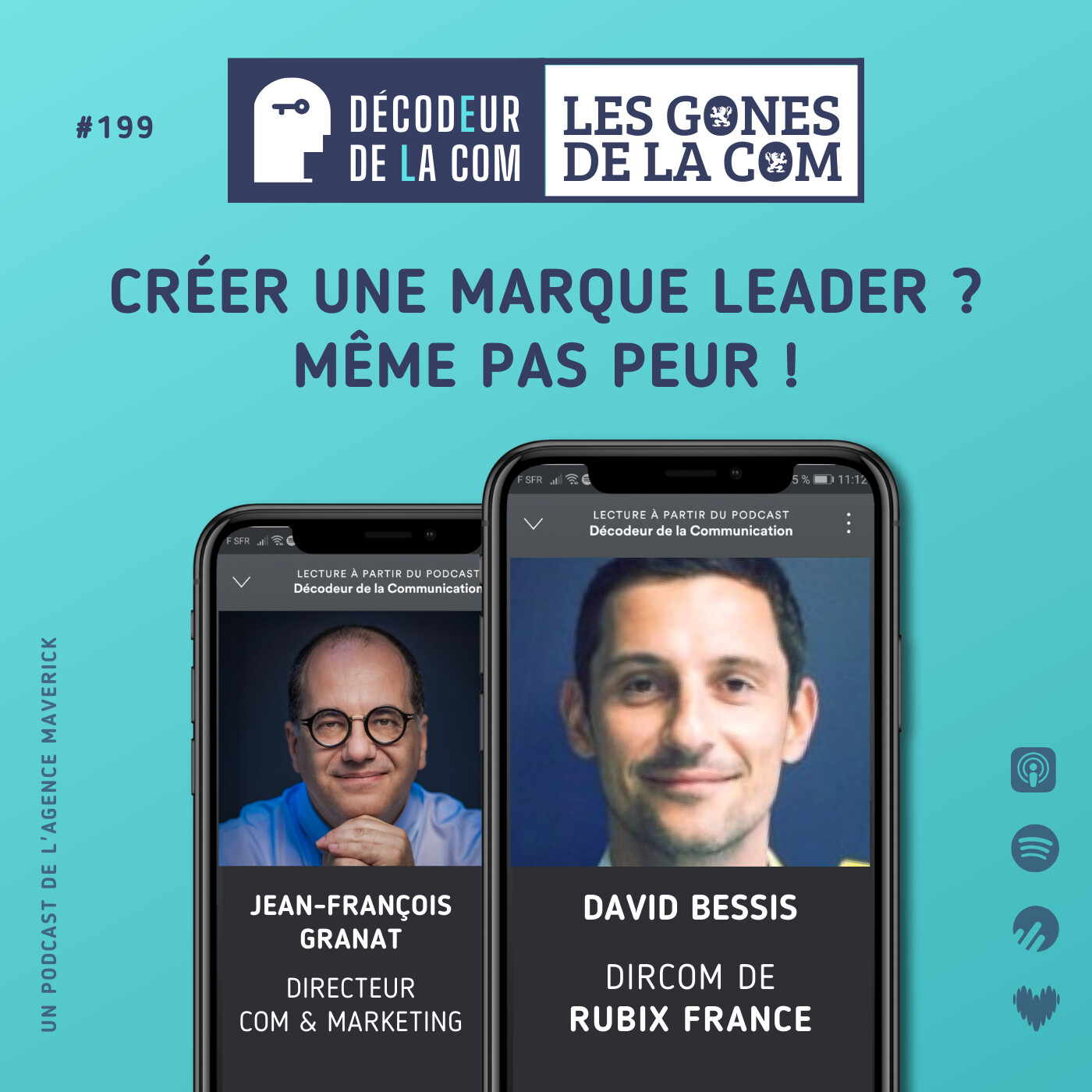 Créer une Marque Leader sans venir du secteur ? Même pas peur ! | David Bessis, dircom de Rubix France | Ep 199, les Gones de la com