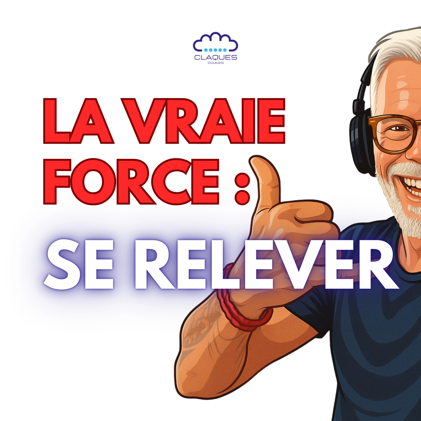 👉 La vraie force, c’est d’oser tomber… pour mieux se relever | Podcast Les Claques Douces episode artwork