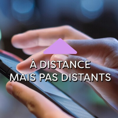 À DISTANCE MAIS PAS DISTANTS cover
