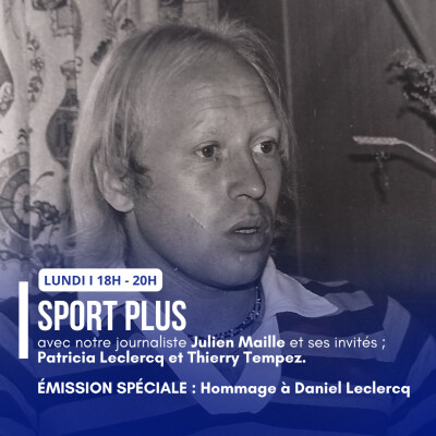 SPORT PLUS I 25.11.2024 I HOMMAGE À DANIEL LECLERCQ P1 cover