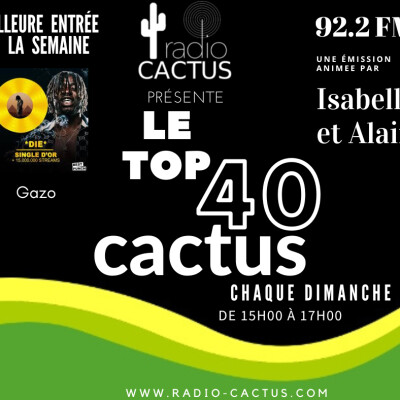 Top 40 Cactus du 26 mars 2023 cover