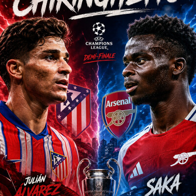 Preview demi finale aller : Atletico Arsenal! cover