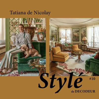 Stylé : Tatiana de Nicolay nous ouvre les portes de son appartement parisien très exotique... cover