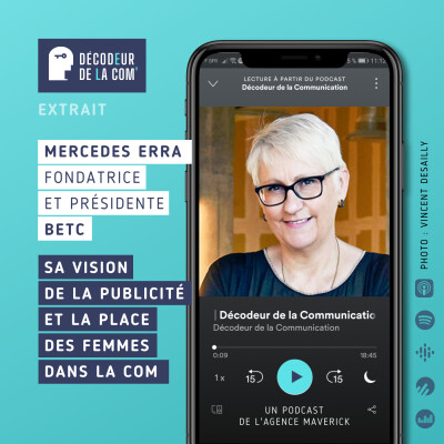 Mercedes Erra : sa vision de la Publicité, la place des Femmes dans la Com | Extrait cover