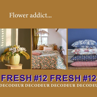 FRESH #12 la tendance déco du mois : "Flower addict" décrypté par le bureau de style LE NOMBRIL cover