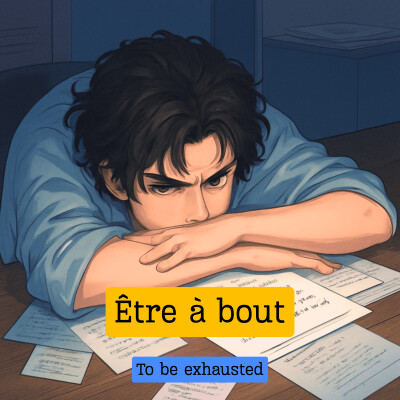 Expression française : "Être à bout" et le jeu vidéo Absolum cover
