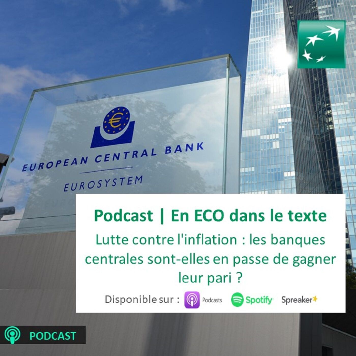 Lutte contre l'inflation les banques centrales sont-elles en passe de gagner leur pari ? episode artwork