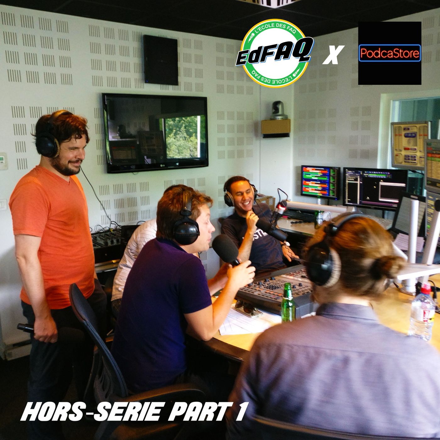 L'école des FAQ HS #2 Partie 1 - Podcast post production et animation  / Le podcast et la vidéo episode artwork
