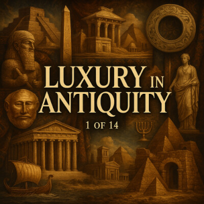 [1/14] Luxury, 5,000 years of history - Antiquity: gold, power and the sacred cover