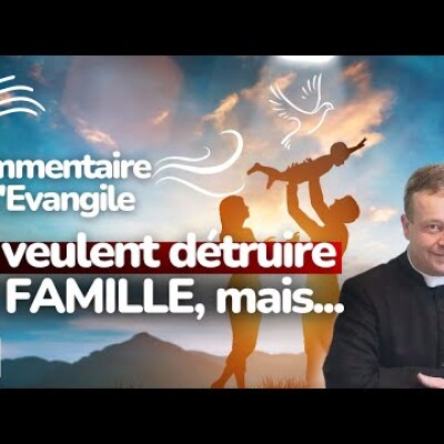 Ne laissons pas détruire la Famille • Commentaire de l'Evangile • Homélie | 31/12 • Sainte Famille cover
