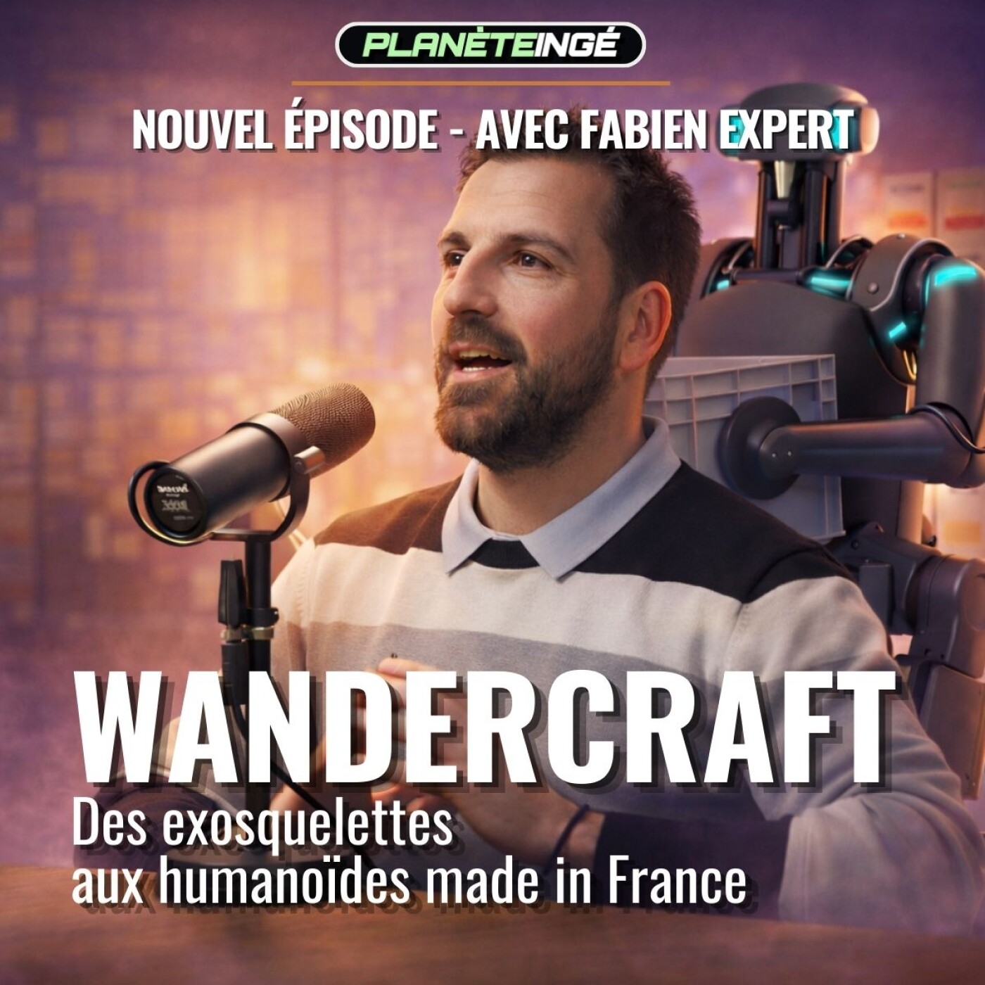 Planète Ingénieur : S5E5 - 10 ans à construire les robots de demain - avec Fabien Expert CTO Wandercraft