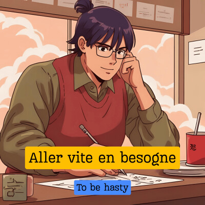 Aller vite en besogne cover