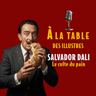 À la table de Salvador Dali, le culte du pain - Podcast d'histoire et de gastronomie cover