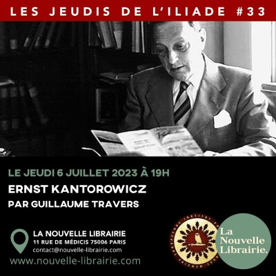 Les jeudis de l'ILIADE #33 : Ernst Kantorowicz cover