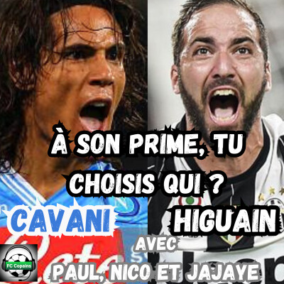 A son prime, tu choisis qui ? Cavani ou Higuain ? cover