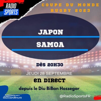 JAPON v SAMOA, POULE D cover