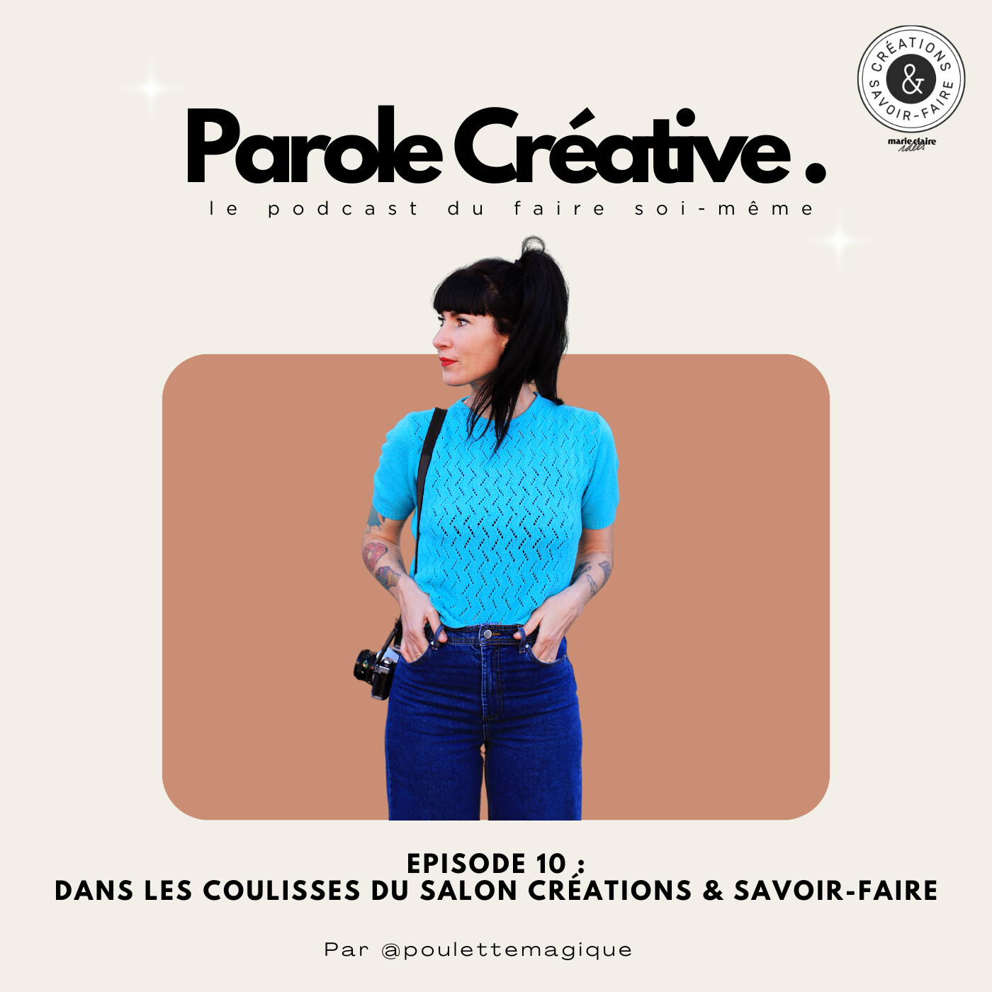 #10 Dans les coulisses du salon Créations & savoir-faire avec Poulette Magique