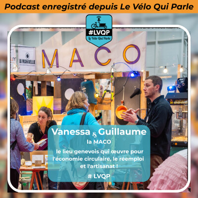 La MACO était bien sûr aussi présente au salon de l'UPCYCLING cover