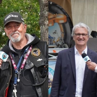 Ce week-end, à Mécarock Passion, Xavier Paris 1er Maire Adjoint de Gujan-Mestras et Marco de l'association Crane livrent leurs impressions cover