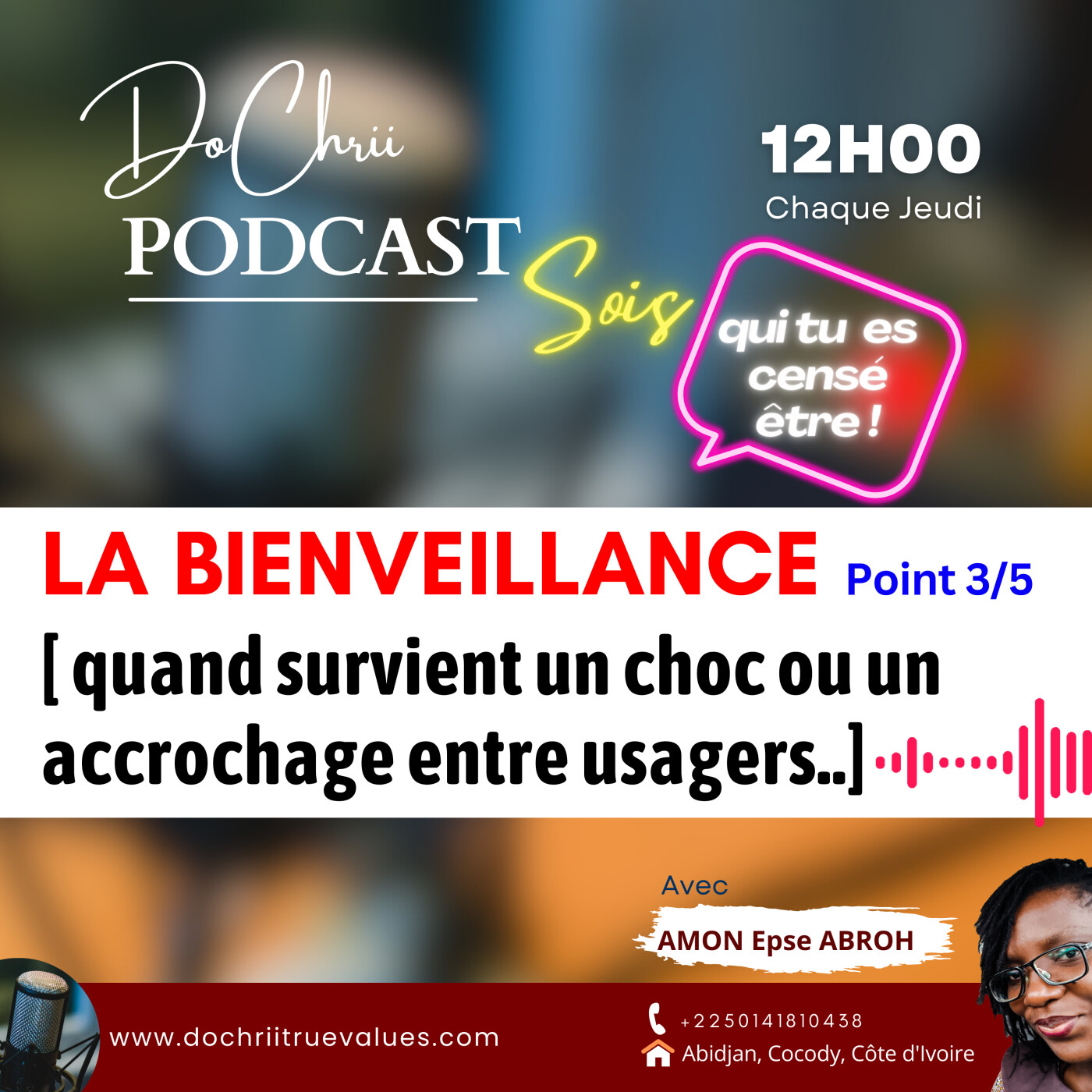 SOIS QUI TU ES CENSÉ ÊTRE ! DoChrii Podcats