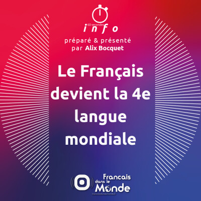Le Français devient la 4e langue mondiale cover