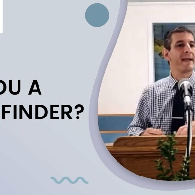 Are You a Fault Finder or a Restorer? Galatians 6:1-5 explained cover