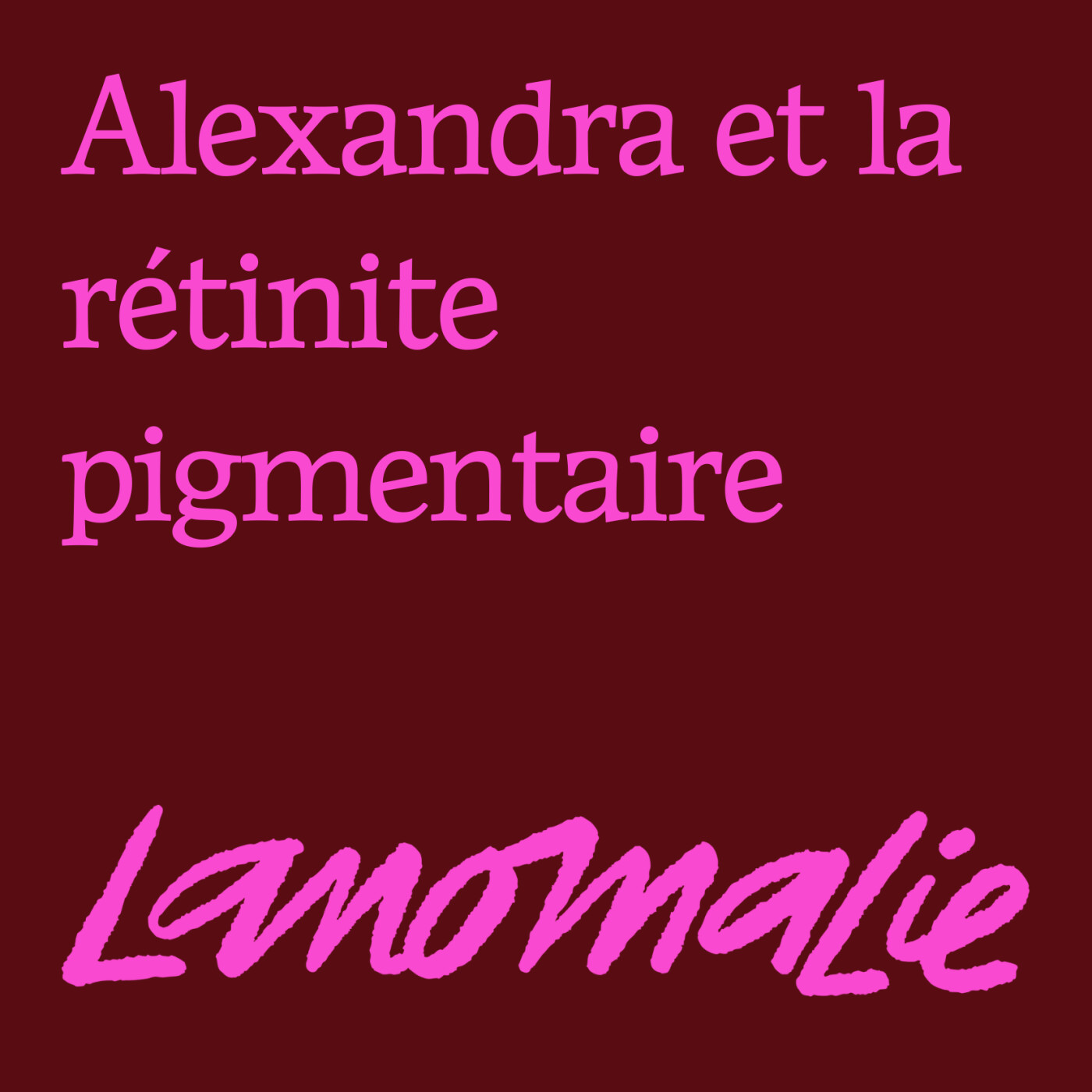 "Je n'avais pas l'aide et l'écoute que j'attendais" - Alexandra, la rétinite pigmentaire et le validisme du monde académique