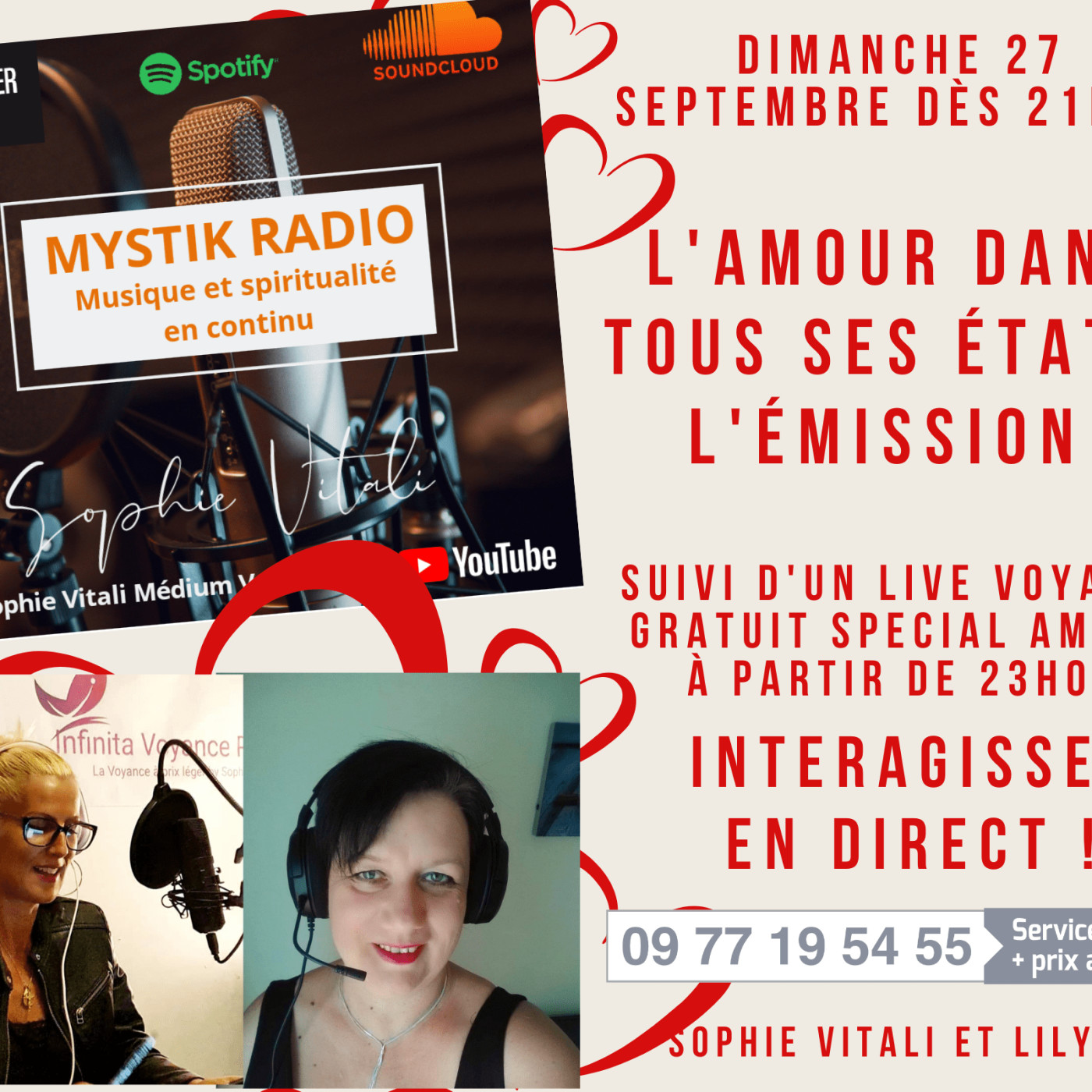 L'amour dans tous ses états ! L'émission sur Mystik Radio