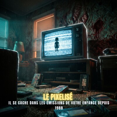 HISTOIRE — LE PIXELISÉ : il se cache dans les émissions de votre enfance depuis 1988 | Podcast Horreur cover