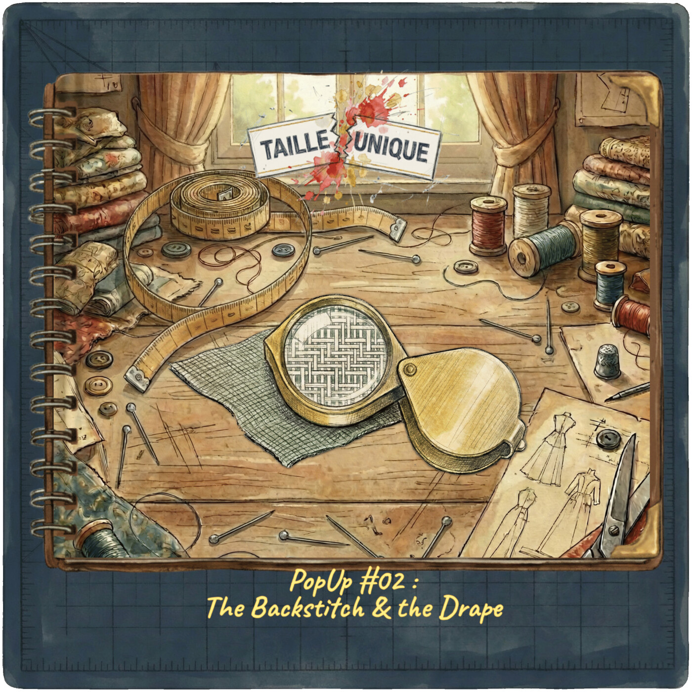 TU PopUp #02 : The Backstitch and the Drape (MJ Fox) episode artwork
