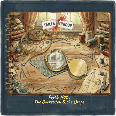 TU PopUp #02 : The Backstitch and the Drape (MJ Fox) cover
