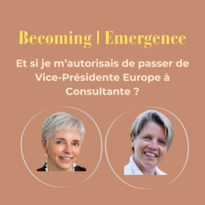 # 01 Et si je m’autorisais de passer de Vice-Présidente Europe à consultante ? cover