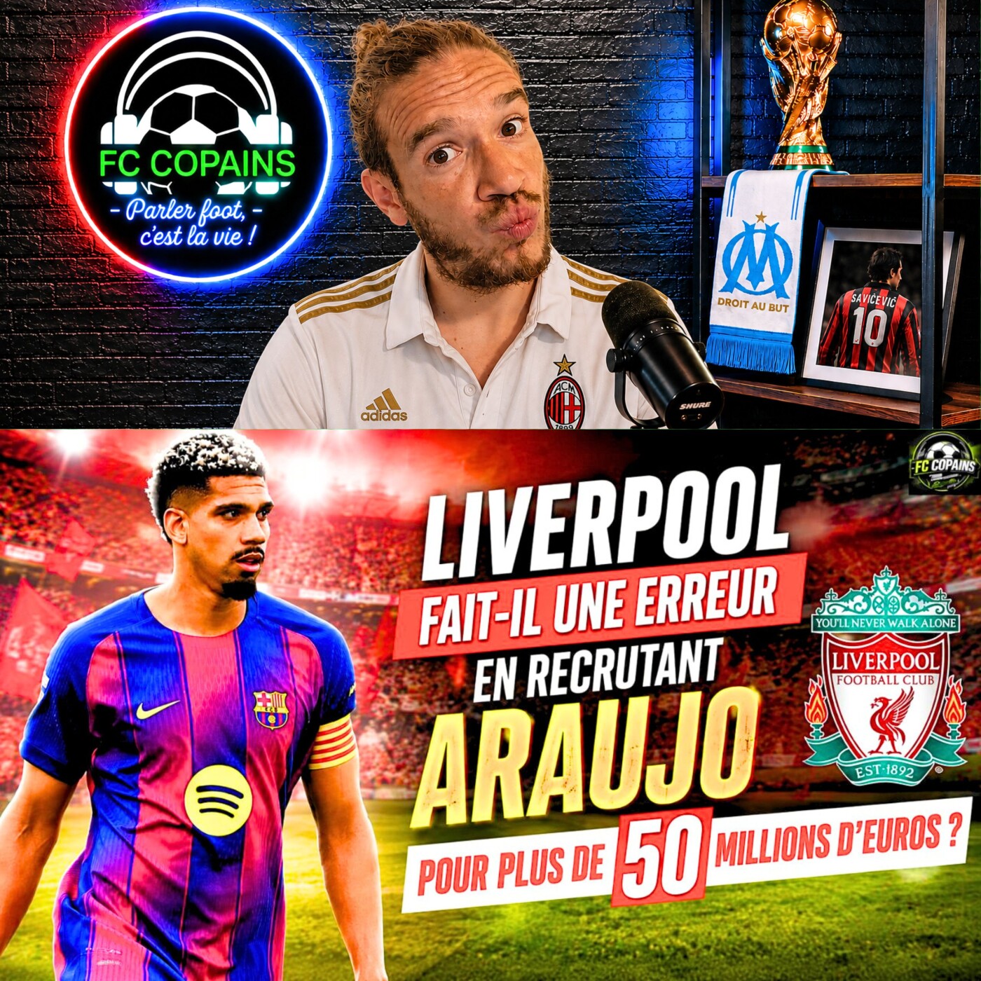 Débat Mercato - Liverpool fait-il une erreur en recrutant Araujo pour plus de 50 millions d'euros ?