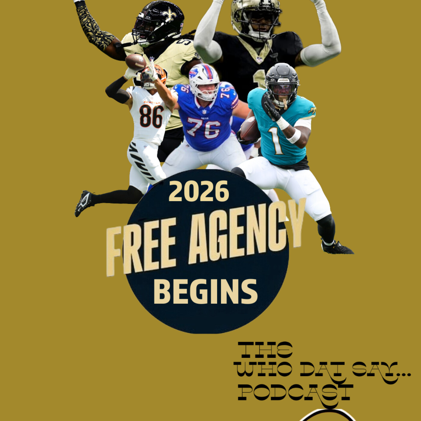 The New Orleans Saints 2026 Free Agency Period Begins