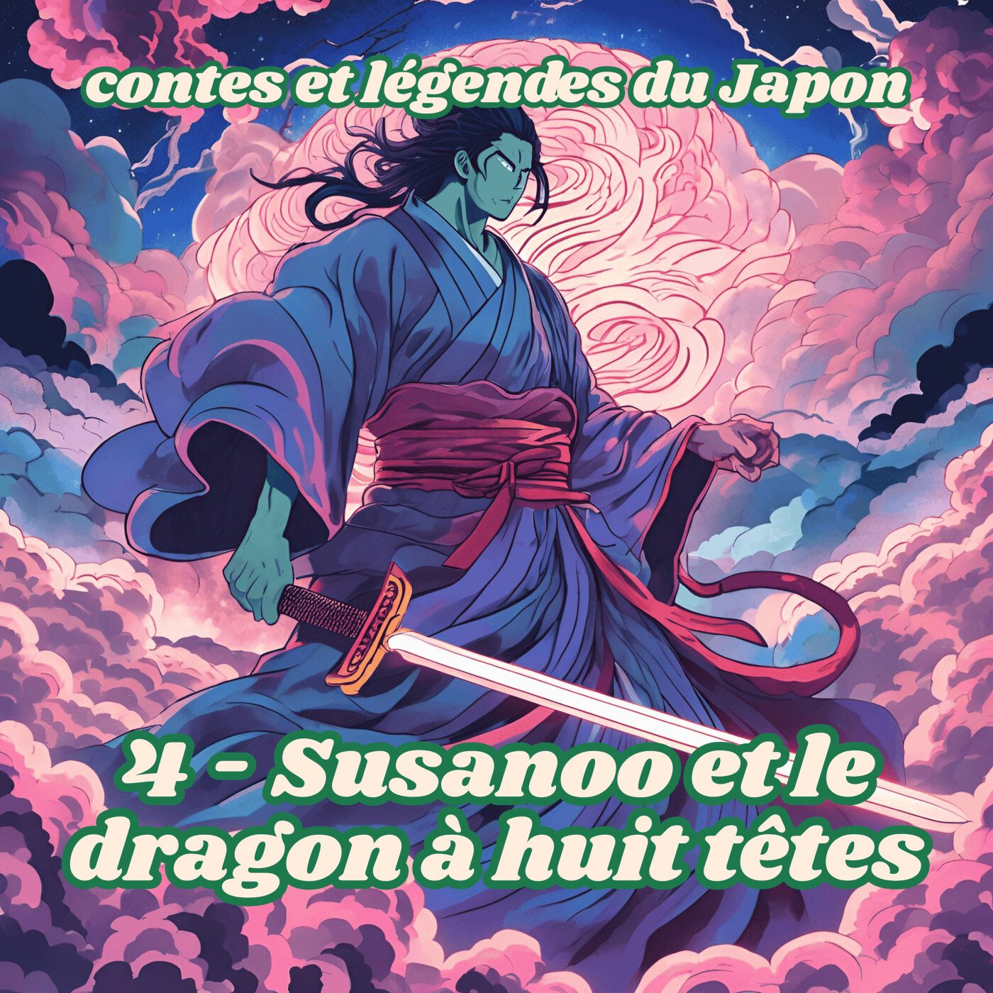 Contes et légendes du Japon - 04 - Susanoo et le dragon à huit têtes