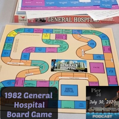 The Port Charles 411: 1982 General Hospital Board Game cover