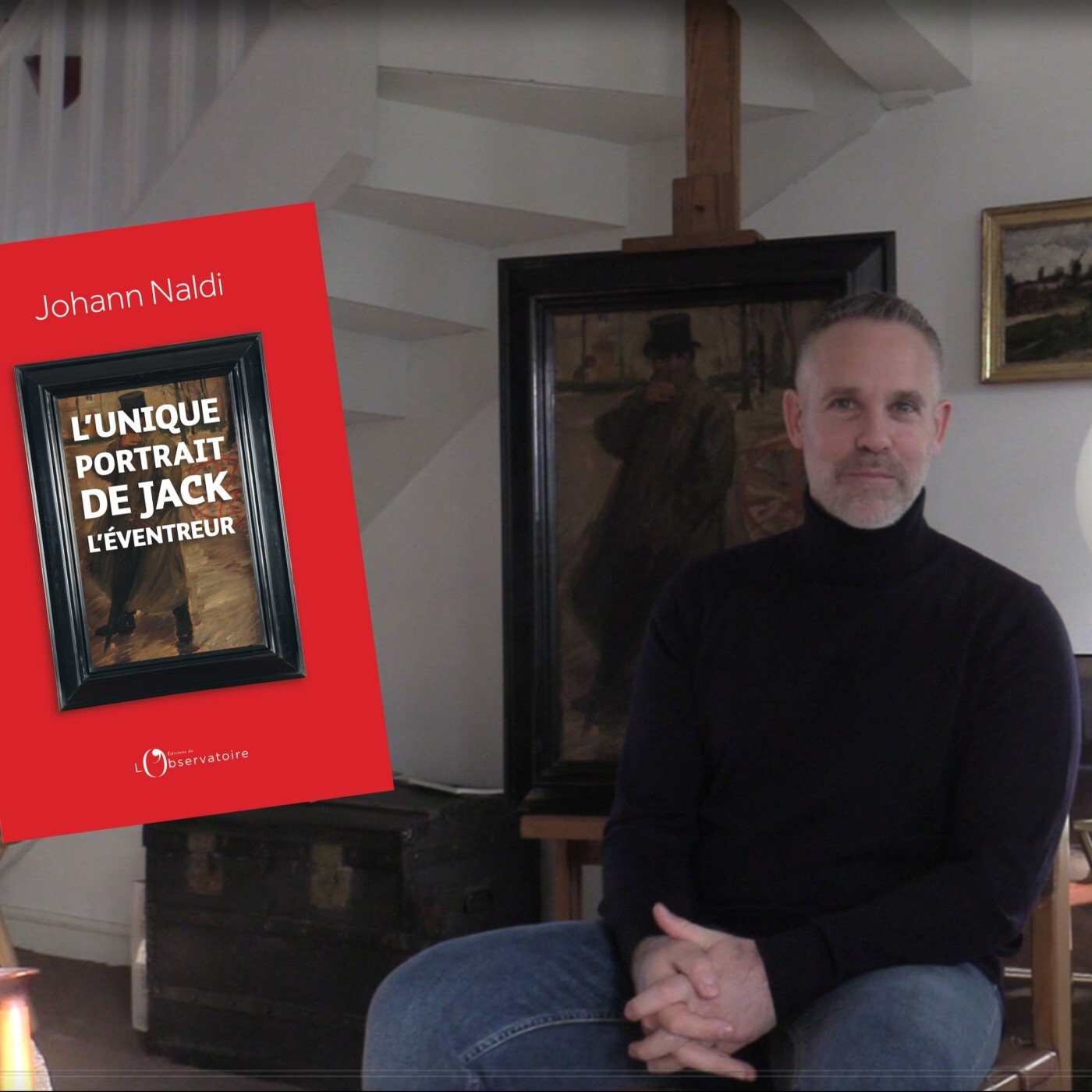 Art Interview rencontre Johann Naldi episode artwork