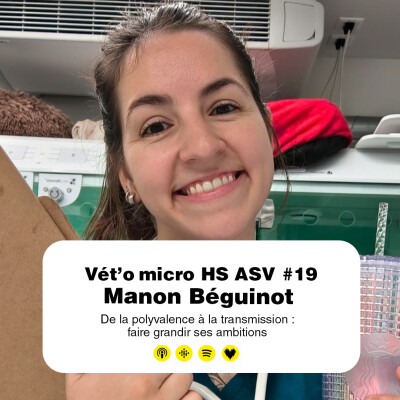 HS ASV #19 - Manon Béguinot : De la polyvalence à la transmission : faire grandir ses ambitions cover