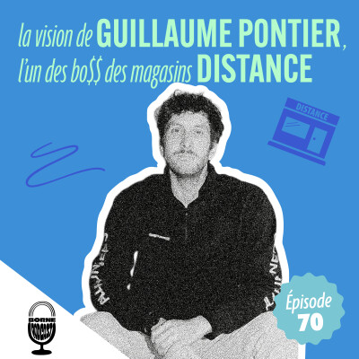 La vision de Guillaume Pontier, l'un des boss des magasins Distance cover
