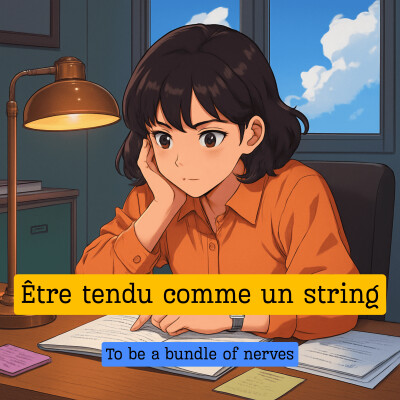 Expression française : "Être tendu comme un string" et le rhume, la crève cover